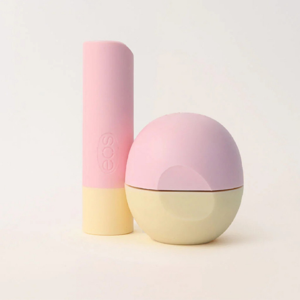 eos - Birthday Cake Lip Balm ( duo sphere+ Stick)