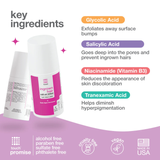 Touch - AHA and BHA Ingrown Hair Roll-on Lotion (2oz)