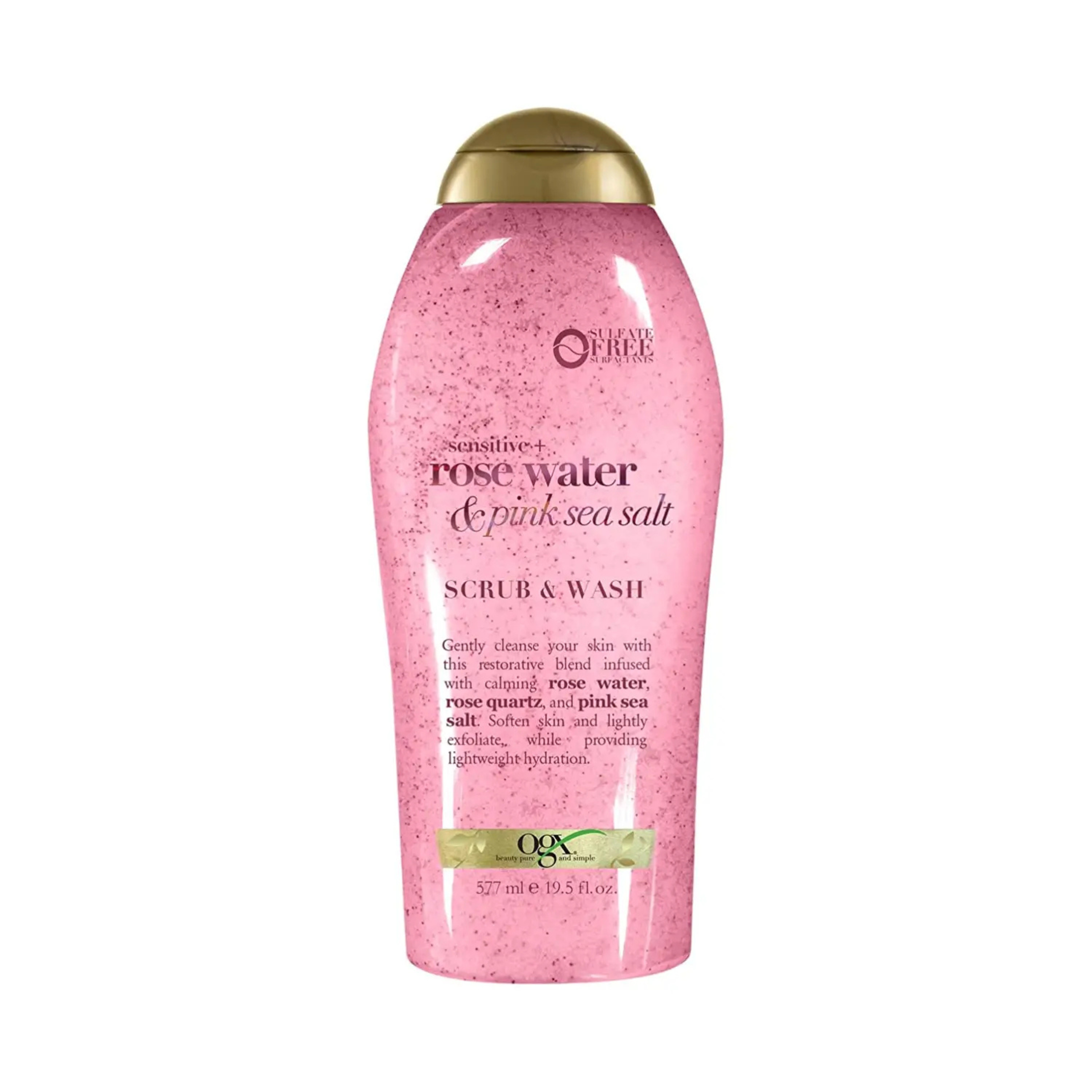 ogx - Rose Water & Pink Sea Salt Scrub & Wash