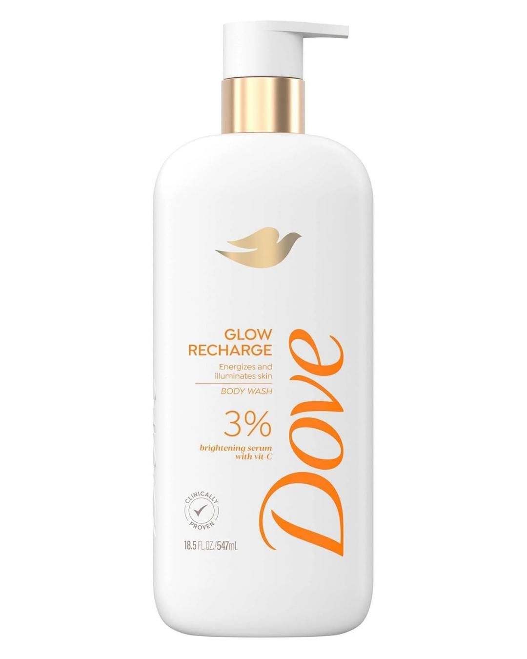 Dove - Exfoliating  brightening Vitamin C  Serum Body Wash (18.5 Fl Oz)