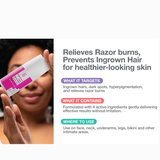 Touch - AHA and BHA Ingrown Hair Roll-on Lotion (2oz)