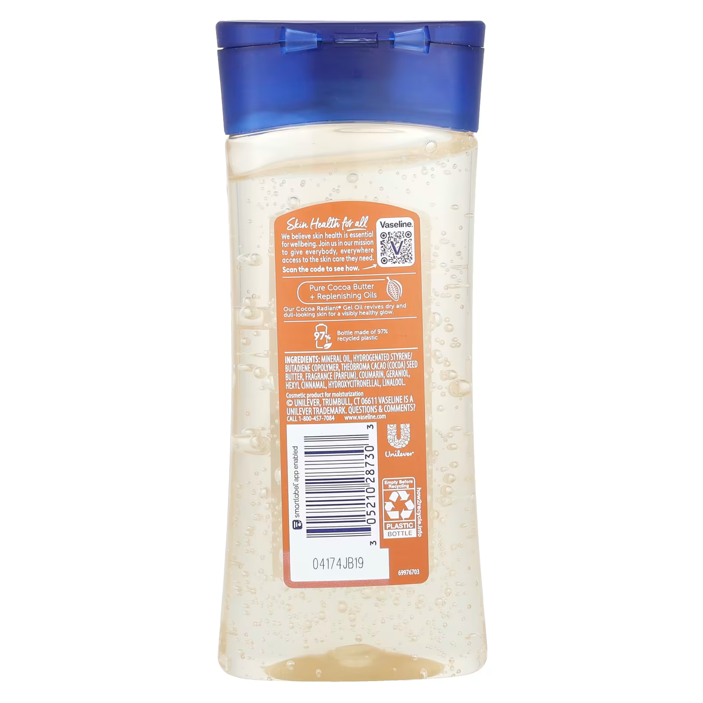 Vaseline - Cocoa Radiant, Vitalizing Body Oil (6.8 fl oz/200 ml)