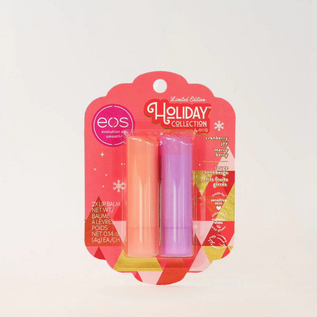 eos - Duo Cranberry Joy & Merry Berry Lip Balm